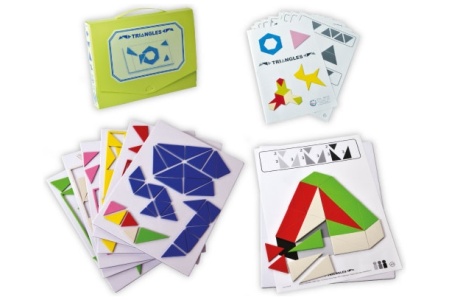 SEPP magnetinis žaidimas Trikampiai, 6 vaikams