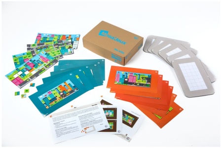 SEPP magnetinių mozaikų rinkinys Mano miestas, 6 vaikams