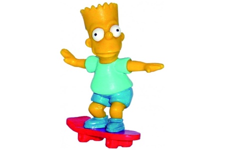 Simpsonai figūrėlė - Bartas