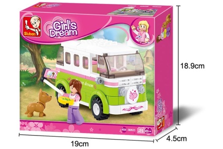 Sluban konstruktorius, Turistų autobusiukas, 158 det.