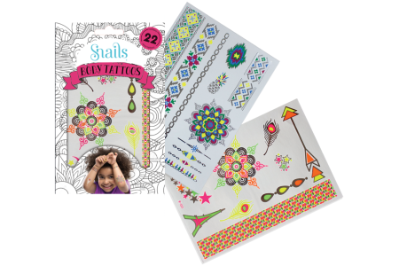 Snails Kūno Tatuiruotė Neonas