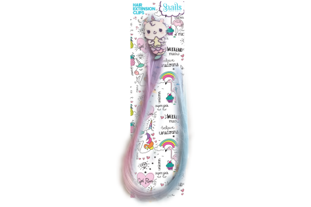 Snails plaukų sruogelė su segtuku, Žuvelė Vienaragė