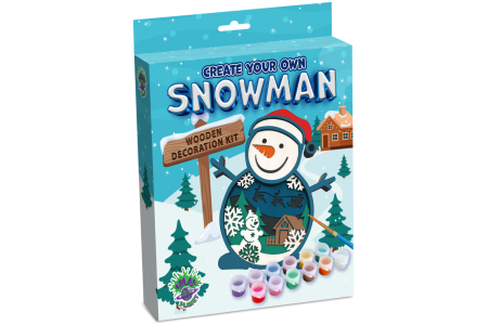 Splat Planet 3D medinis paveikslas, Sniego senis