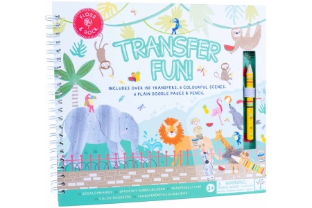 Spalvinimo rinkinys su perkeliamais piešinukais, Džiunglės