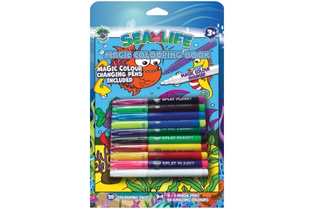 Splat Planet magiška spalvinimo knygelė JŪRA