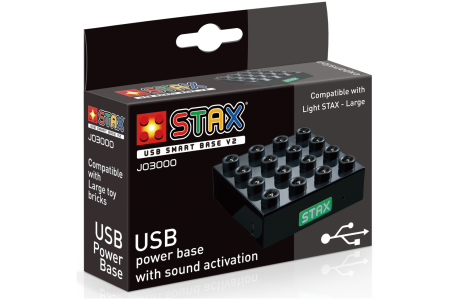 STAX konstruktorius JUNIOR USB maitinimo blokas