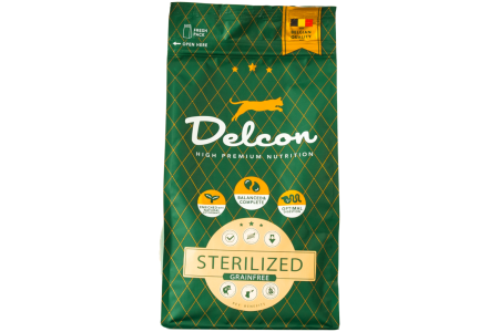 Visavertis begrūdis pašaras sterilizuotoms katėms / 8,75 kg