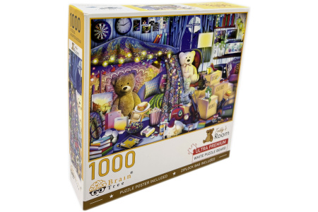 Brain Tree dėlionė, Meškiuko Tedžio kambarys, 1000 det.