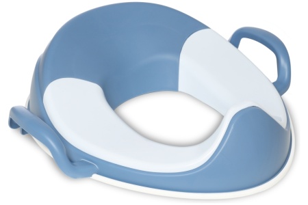 Tualeto sėdynė, Mėlyna pastelė