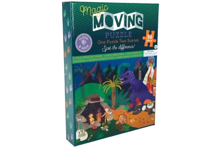 Vaizdą keičianti dėlionė, Dinozauras, 50 det.