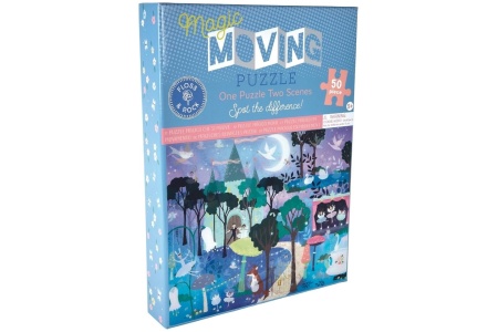 Vaizdą keičianti dėlionė, Užburtoji, 50 det.