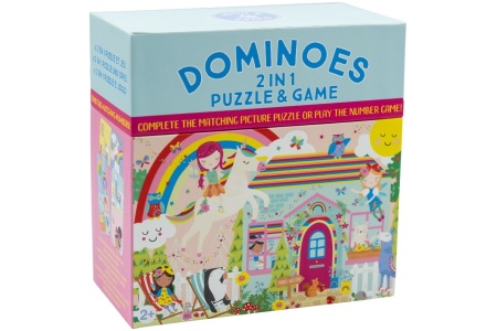 Žaidimas domino-dėlionė 2in1, Vaivorykštės fėja