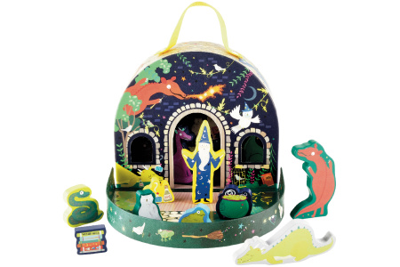 Žaidimo dėžė su medinėmis figūrėlėmis, Burtininkas