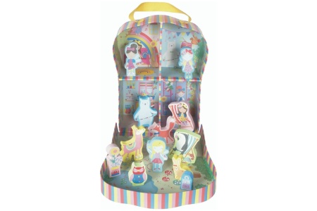 Žaidimo dėžė su medinėmis figūrėlėmis, Mini Fėja