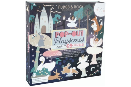 Žaidimo scena su dėlione 2in1, Užburtoji, 20 det.