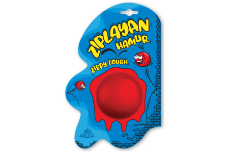 Red Castle šokinėjantis modelinas, raudonas 30 g