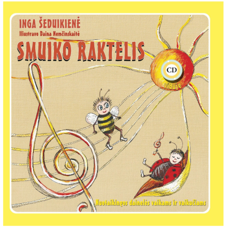 dainu-knygele-su-cd-smuiko-raktelis_798 Dainų knygelė su CD, Smuiko raktelis