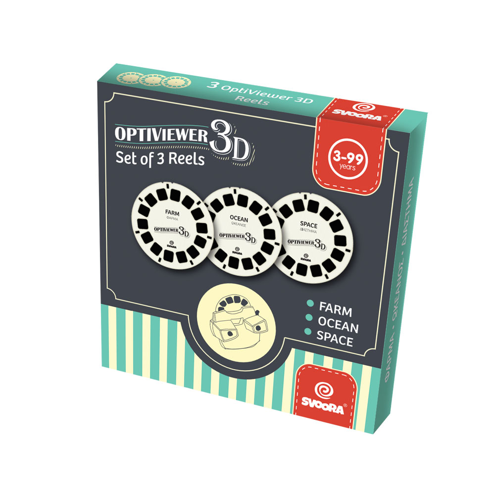 Svoora retro 3D akinių diskų papildymas B, 3 vnt. - Image 2