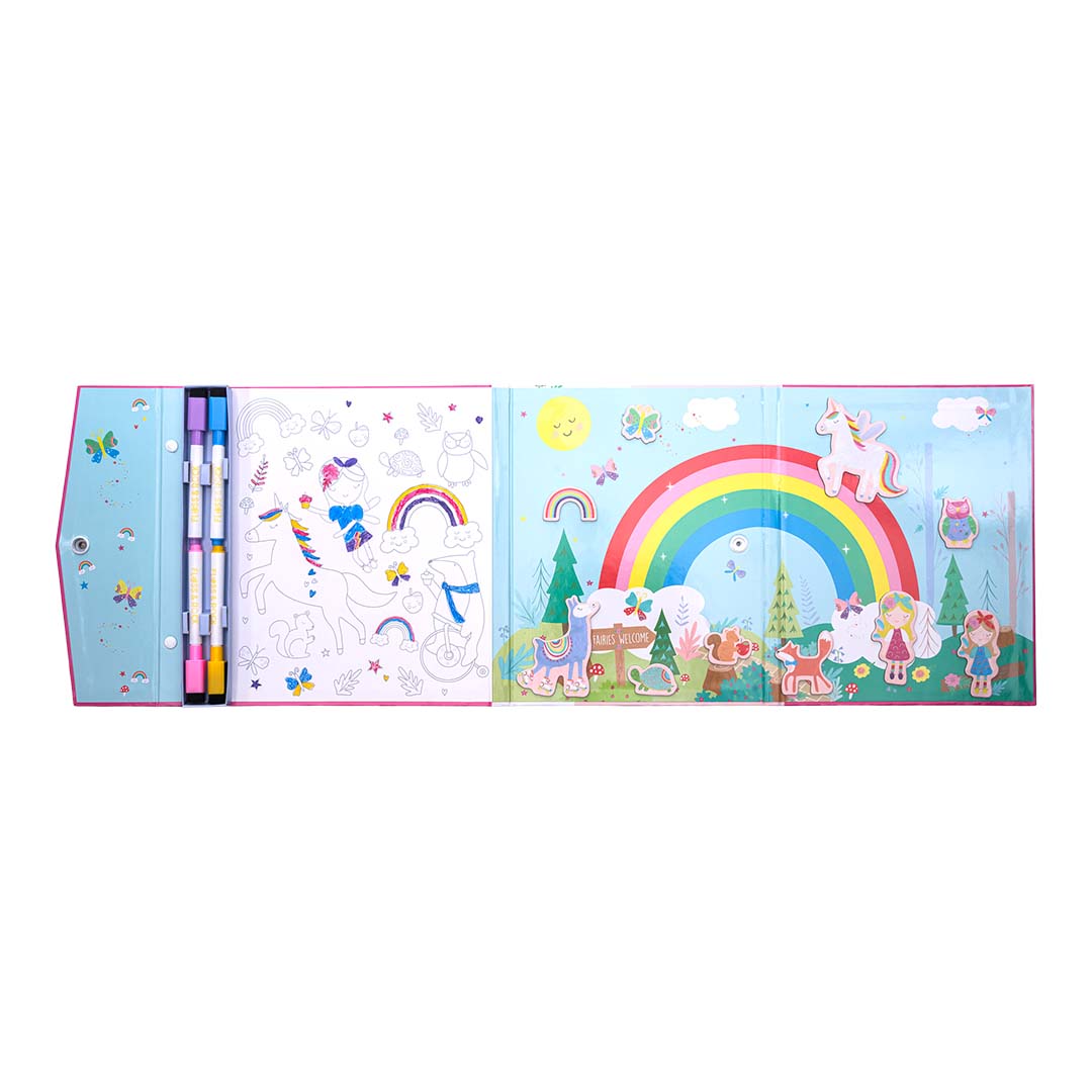 Magnetinė scena 4 in 1, Vaivorykštės fėja - Image 2