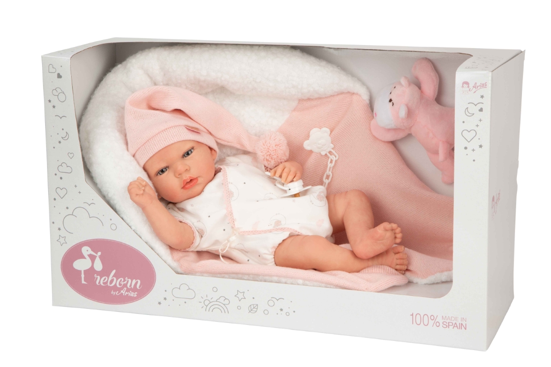 Arias Reborn lėlė kūdikėlis Arielė, 40 cm - Image 7