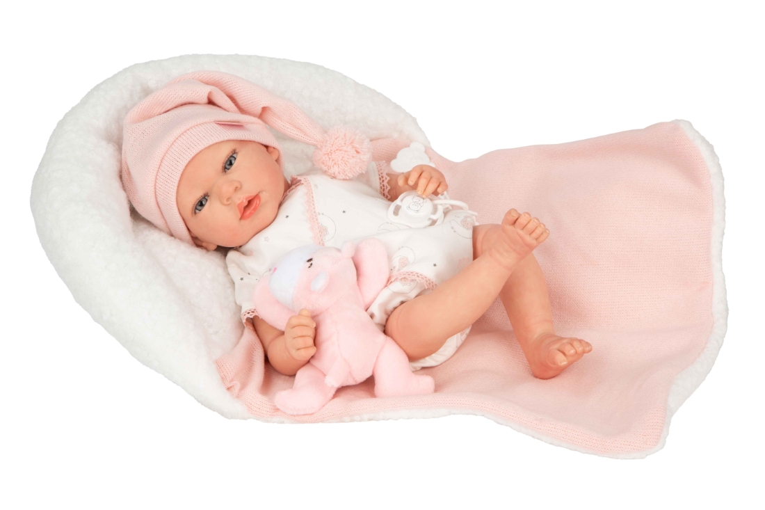 Arias Reborn lėlė kūdikėlis Arielė, 40 cm - Image 9