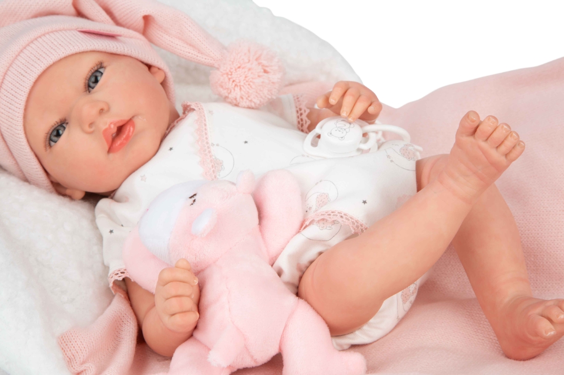 Arias Reborn lėlė kūdikėlis Arielė, 40 cm - Image 5