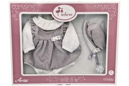 Arias lėlės kūdikio rūbeliai, 45 cm