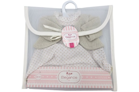 Arias lėlės kūdikio rūbeliai, 33 cm