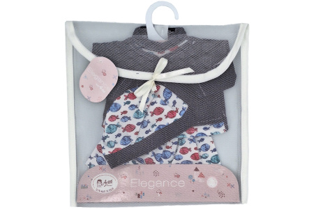 Arias lėlės kūdikio rūbeliai, 33 cm