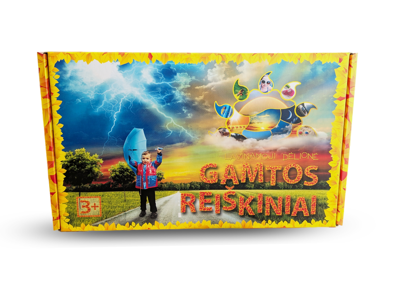 Lavinamoji dėlionė Gamtos reiškiniai, 3+ - Image 2