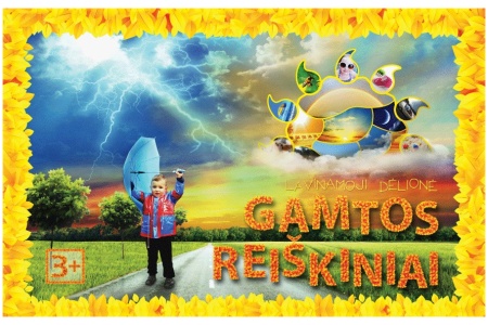 Lavinamoji dėlionė Gamtos reiškiniai, 3+