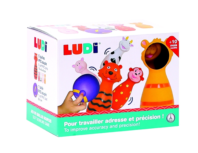 LUDI boulingo rinkinys Gyvūnai - Image 2