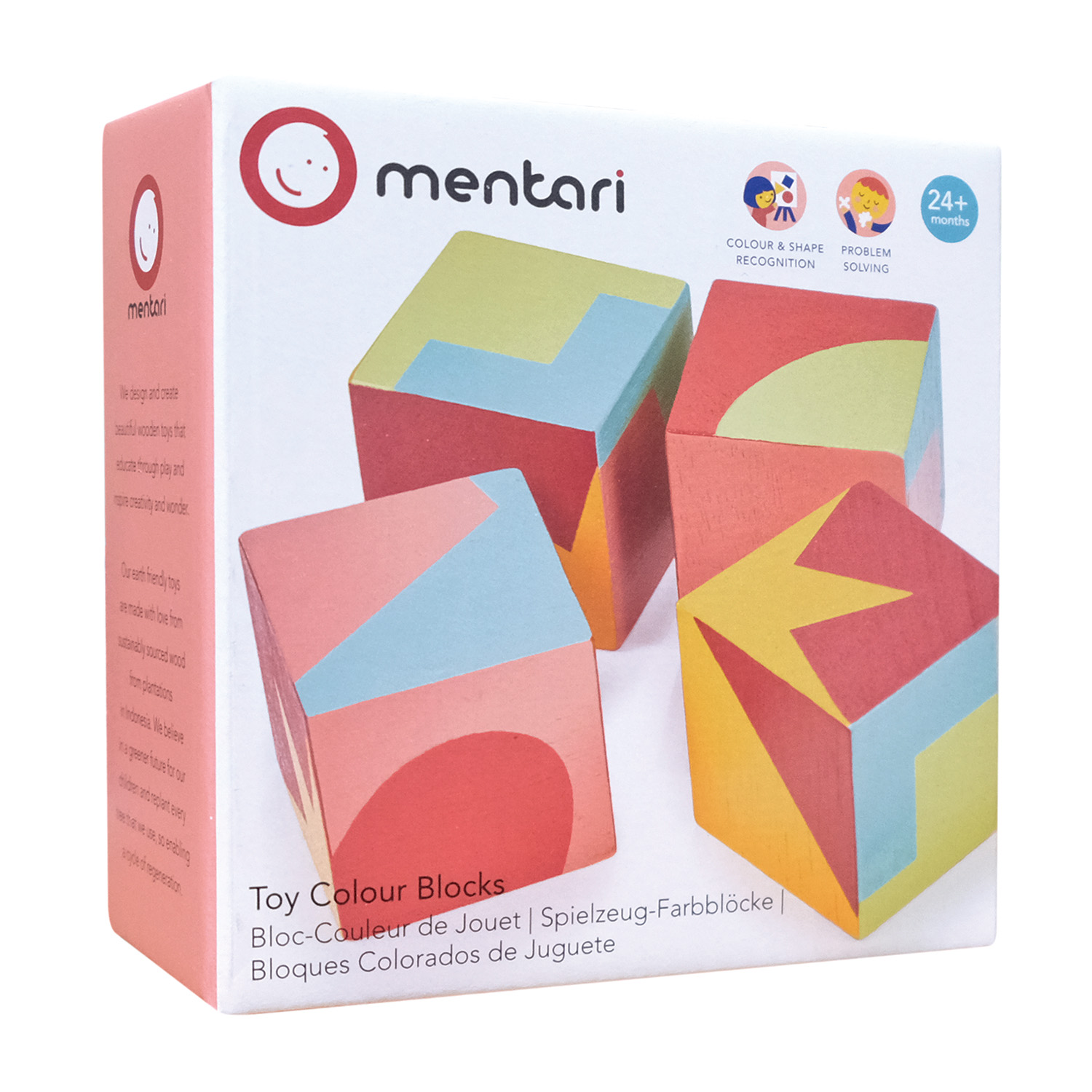 Mentari Kaladėlės su skirtingų formų paveikslais - Image 3