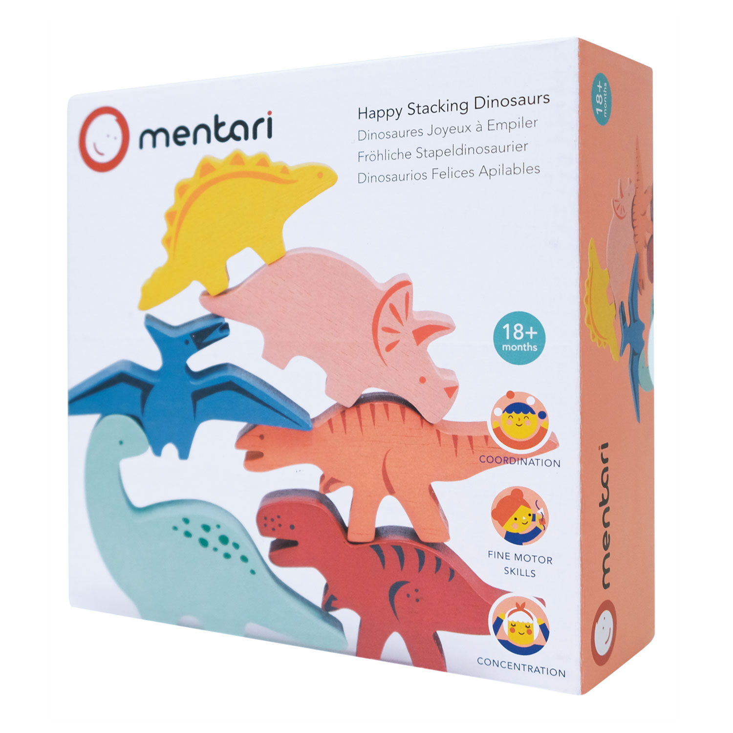 Mentari Statymo-pusiausvyros žaidimas, Dinozaurai - Image 4