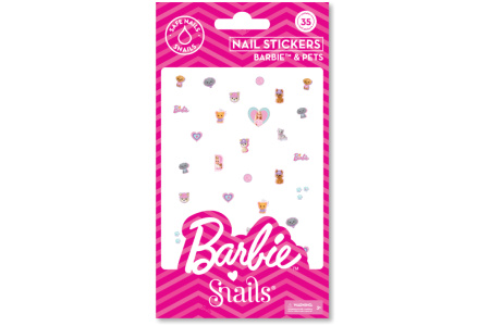 Barbie Snails nagų lipdukai, Barbie™ and Pets