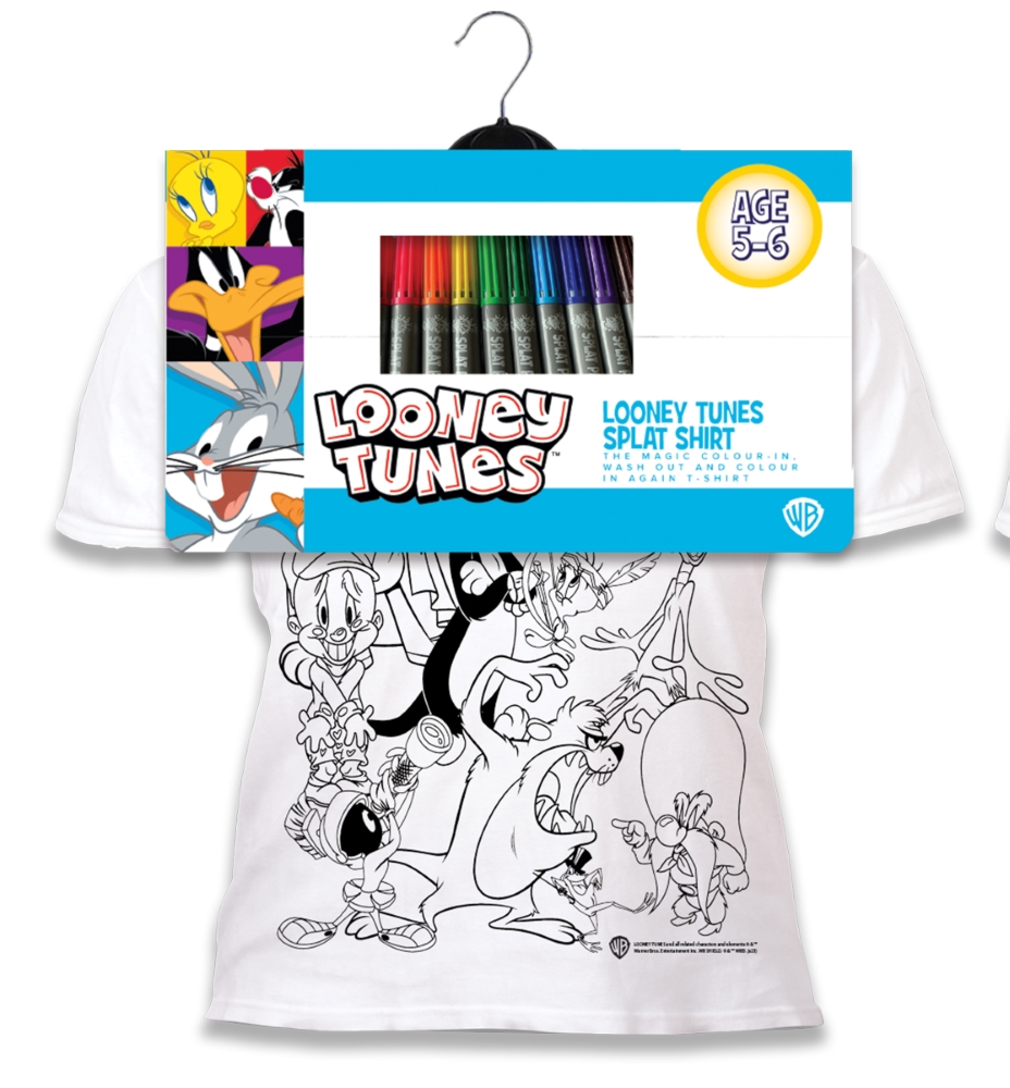 Splat Planet marškinėliai su flomasteriais Looney Tunes - Image 3