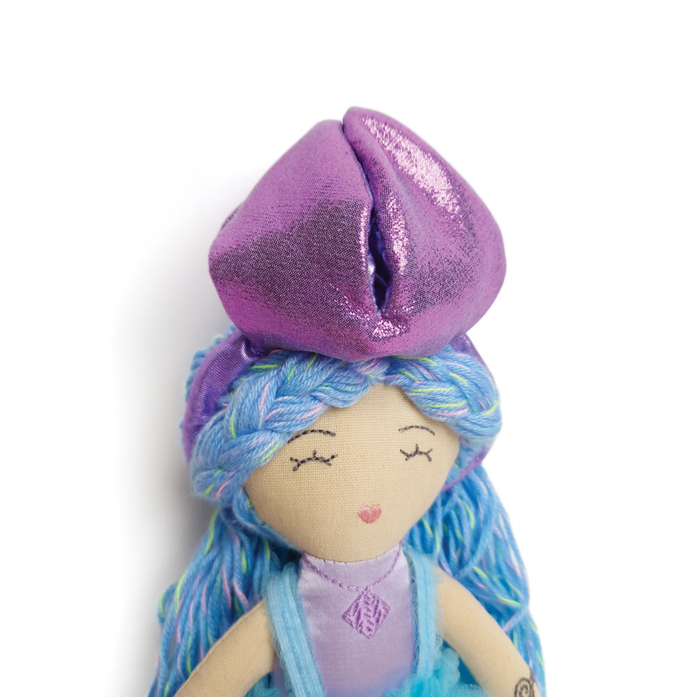 Svoora medžiaginė lėlė fėja, 20 cm - Image 10