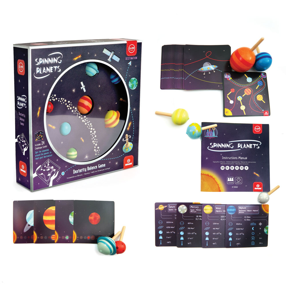 Svoora žaidimas, Besisukančios planetos - Image 3