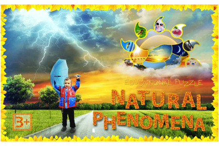 Dėlionė Natural Phenomena, 3+