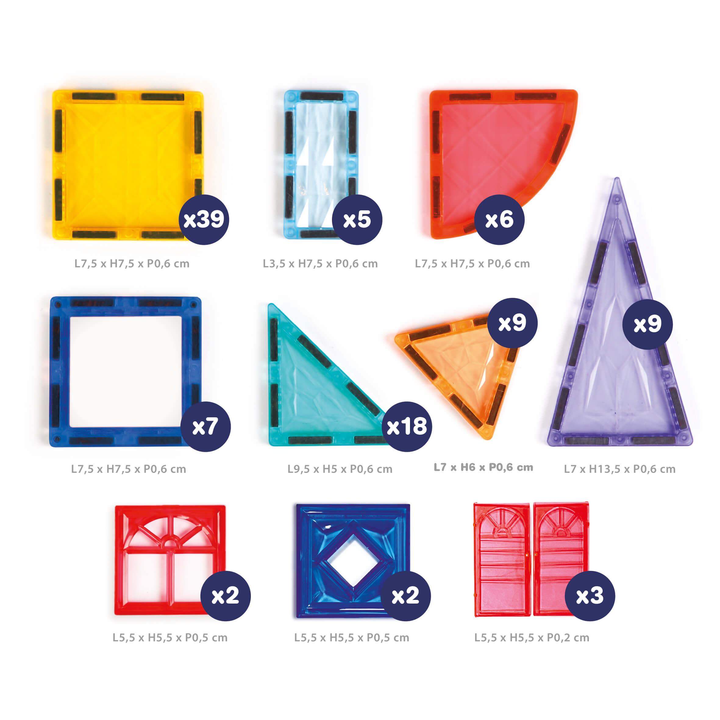 LUDI magnetinis konstruktorius XXL - Image 2