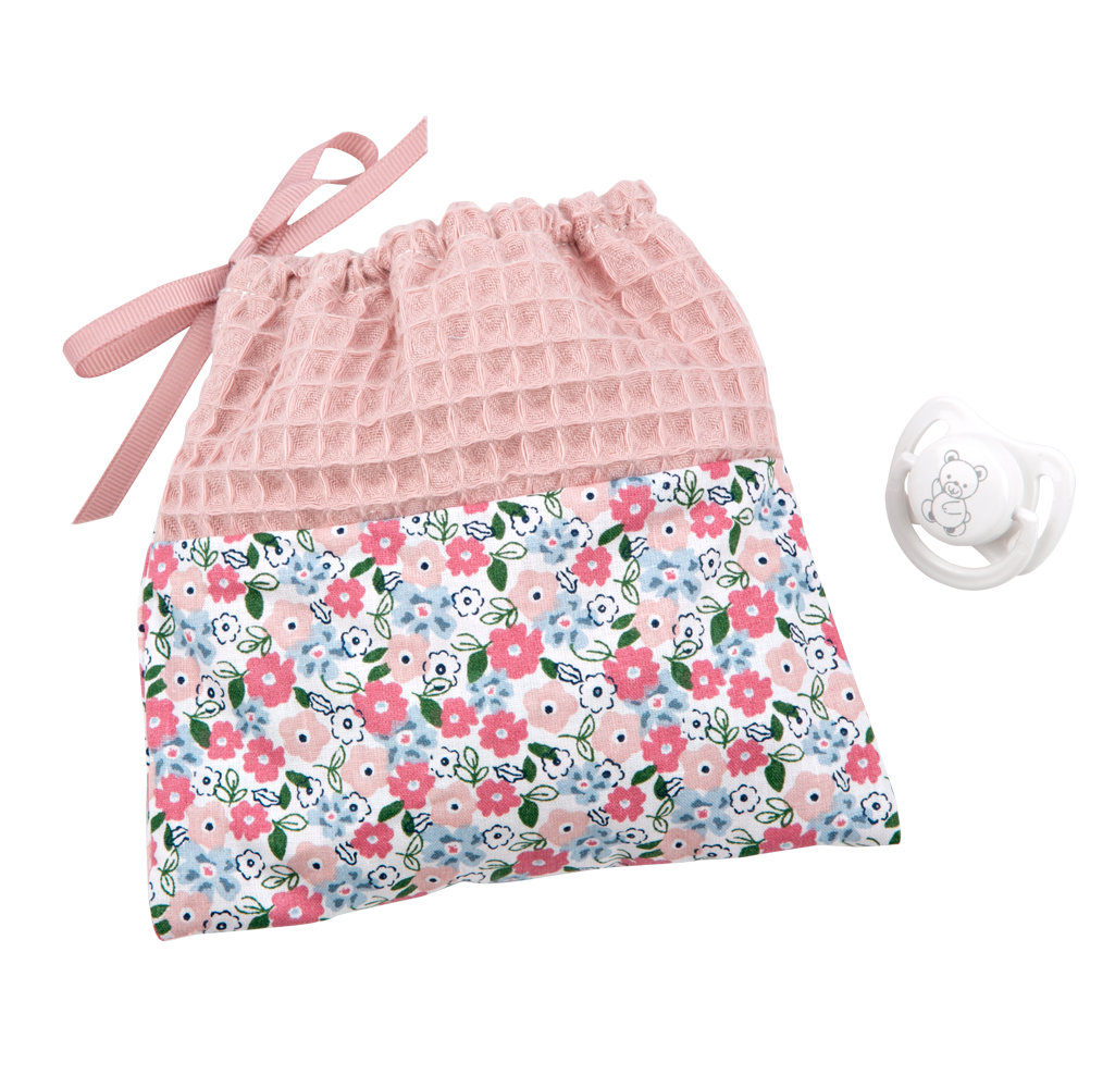 Arias kūdikėlis su rožine kepuryte, 30 cm - Image 2