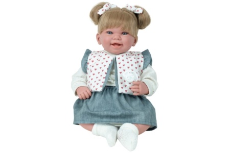 Arias lėlė mergaitė, kuri juokiasi, 45 cm