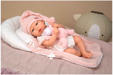 Arias Reborn lėlė kūdikėlis Arielė, 40 cm