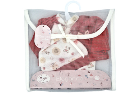 Arias lėlės kūdikio rūbeliai, 33 cm