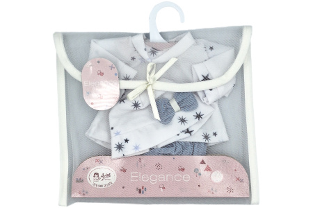 Arias lėlės kūdikio rūbeliai, 33 cm