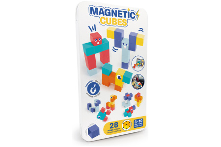 LUDI magnetinis konstruktorius Kubeliai kelioninis formatas