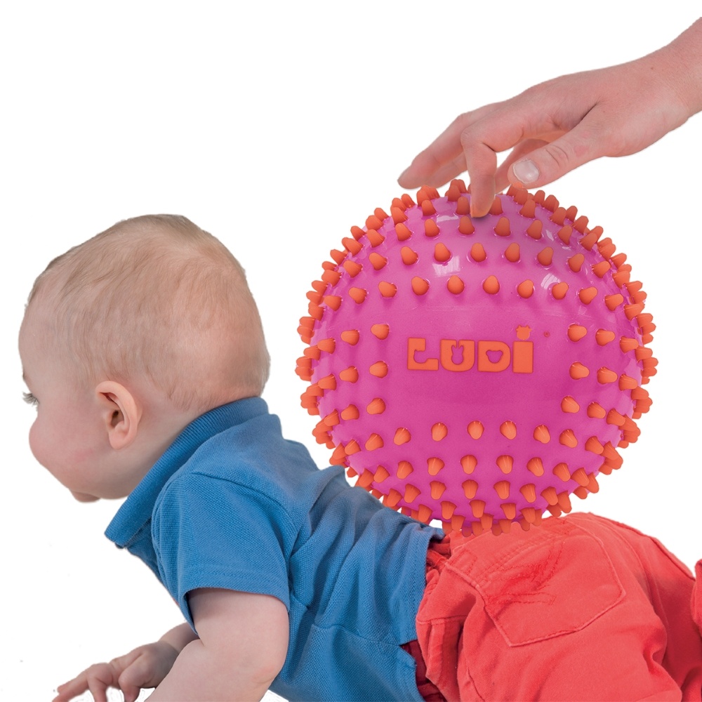 LUDI sensoriniai kamuoliukai, rožinė ir geltona, 3 vnt. - Image 6