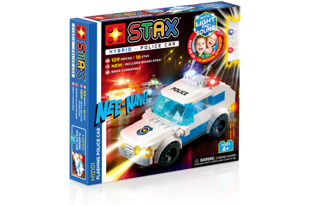 STAX Hybrid Signalizuojantis policijos automobilis