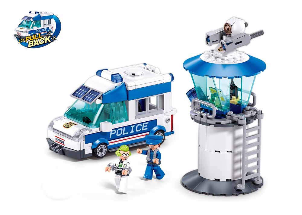 1_1757585498 Sluban konstruktorius, Policijos konvojus ir stebėjimo postas, 245 det.