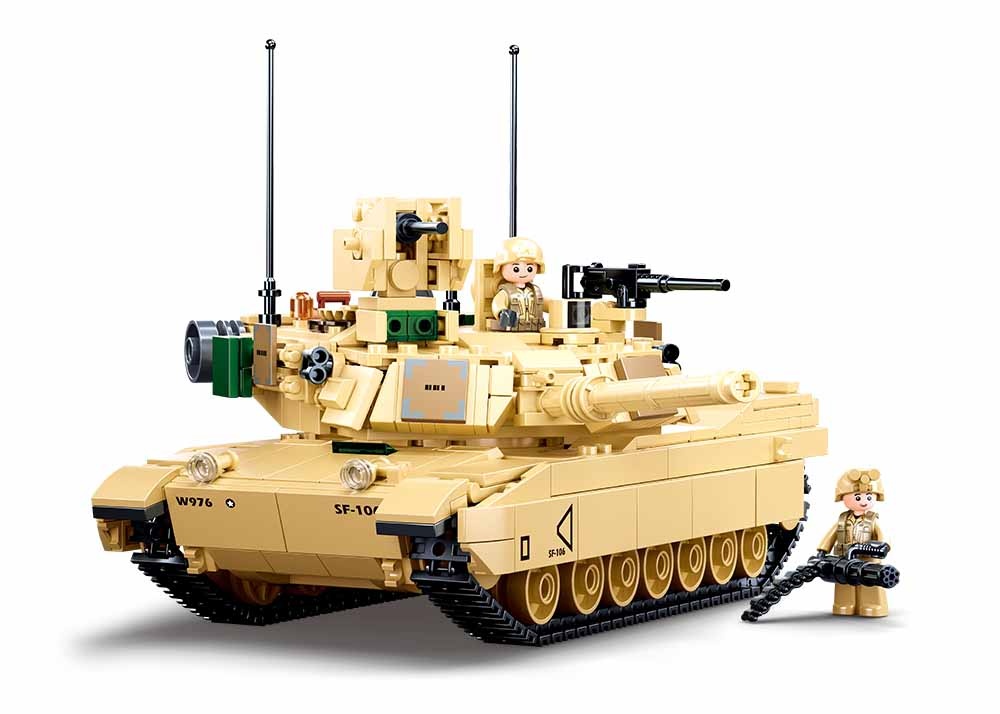 1_1757679201 Sluban konstruktorius, M1A2 SEP v2 Abrams kovinis tankas 781 det.